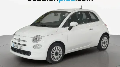 Usado Fiat 500 Lounge 69 CV (50 kW) 2020 Blanco Utilitario