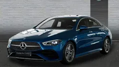 Azul espectra Usado 2024 Mercedes CLA250e AMG line Berlina | 39.995 € (Buen precio)