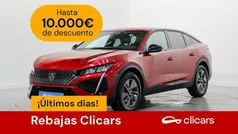 Rojo Usado 2024 Peugeot 408 Allure Berlina | 22.990 € (Buen precio)