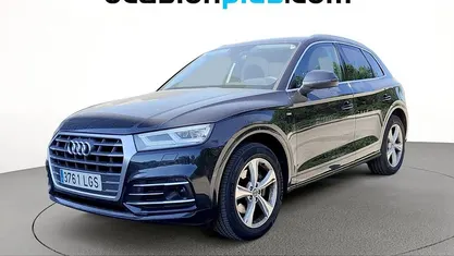 Usado Audi Q5 S-Line 163 CV (119 kW) 2020 Azul SUV
