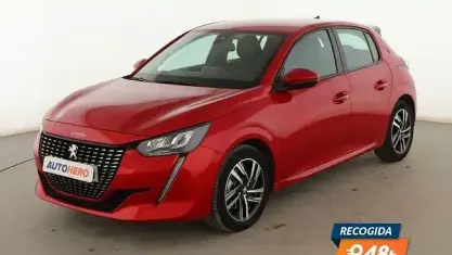 Usado Peugeot 208 Allure 101 CV (74 kW) 2020 Rojo Utilitario