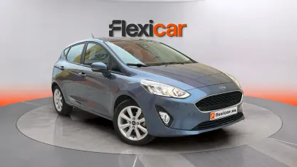 Usado Ford Fiesta Trend 125 CV (91 kW) 2021 Azul Utilitario