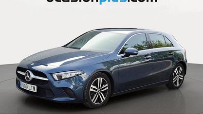 Brugt Mercedes A180 116 HK (85 kW) 2021 Blå Hatchback