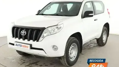 Używany Toyota Land Cruiser 177 KM (130 kW) 2017 Biały SUV