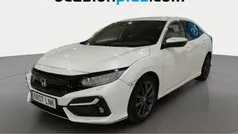 Blanco Usado 2021 Honda Civic Elegance Utilitario | 20.710 € (Precio justo)