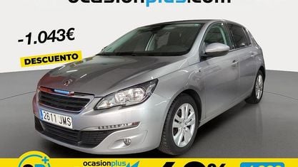 Usado Peugeot 308 Style 120 CV (88 kW) 2016 Gris Utilitario