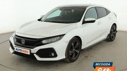Używany Honda Civic Sport Plus 182 KM (133 kW) 2018 Biały Sedan/Limuzyna