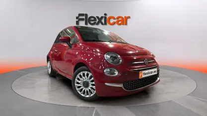 Usado Fiat 500 Lounge 85 CV (62 kW) 2019 Rojo Descapotable