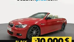 Rojo Usado 2008 BMW 335 Cabriolet Descapotable | 17.990 € (Precio justo)