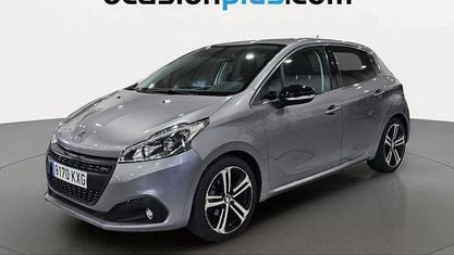 Usado Peugeot 208 GT-line 110 CV (80 kW) 2019 Gris Utilitario
