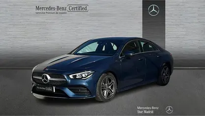Usado Mercedes CLA200 AMG line 163 CV (119 kW) 2022 Denim blue  metallic paint Utilitario