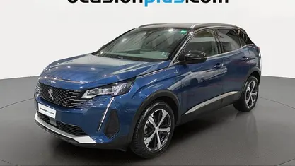 Azul Usado 2024 Peugeot 3008 GT SUV | 21.773 € (Precio justo)
