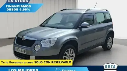 Usado Skoda Yeti Ambition 140 CV (102 kW) 2009 Gris / plata SUV