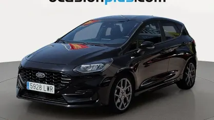 Usado Ford Fiesta ST-Line 125 CV (91 kW) 2022 Negro Utilitario