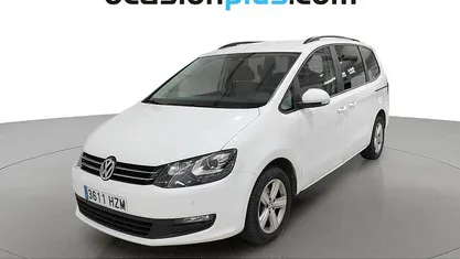 Käytetty VW Sharan Advance 140 HP (102 kW) 2014 Valkoinen Tila-auto