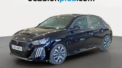 Usado Peugeot 208 Active 102 CV (75 kW) 2024 Negro Utilitario