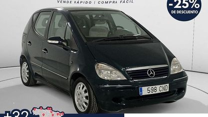 Usado Mercedes A170 Classic 95 CV (69 kW) 2003 Verde Utilitario
