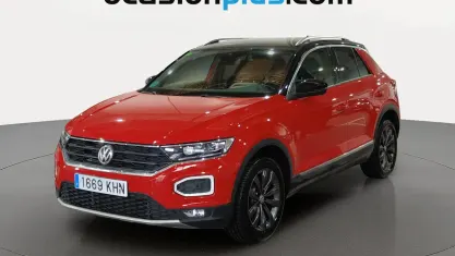 Usado VW T-Roc Sport 150 CV (110 kW) 2018 Rojo SUV