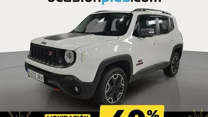 Blanco Usado 2015 Jeep Renegade Trailhawk SUV | 16.482 € (Precio justo)