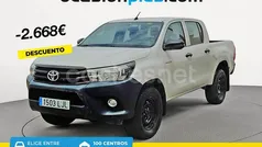 Blanco Usado 2020 Toyota HiLux Recogida | 29.350 € (Precio justo)