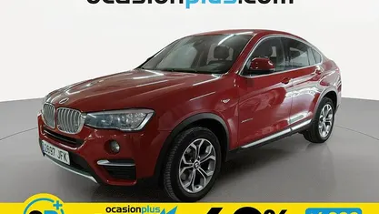 Usado BMW X4 190 CV (139 kW) 2015 Rojo SUV