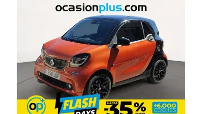 Usado Smart ForTwo Cabrio Prime 90 CV (66 kW) 2015 Naranja Descapotable