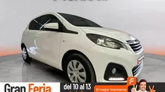 Blanco Usado 2017 Peugeot 108 Allure Utilitario | 10.970 € (Precio justo)