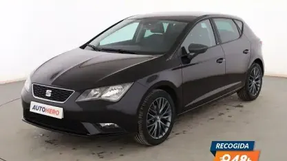 Usado Seat Leon CONNECT 110 CV (80 kW) 2016 Negro Berlina