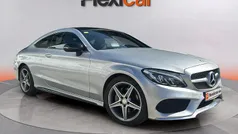 Gris Usado 2016 Mercedes C220 AMG line Coupe | 22.490 € (Buen precio)
