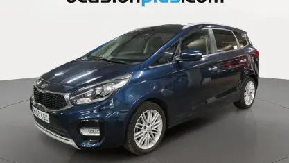 Usado Kia Carens 136 CV (100 kW) 2017 Azul Monovolumen