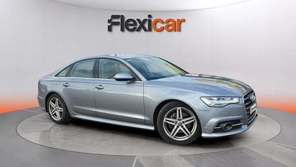 Usado Audi A6 S-Line 190 CV (139 kW) 2018 Gris Berlina