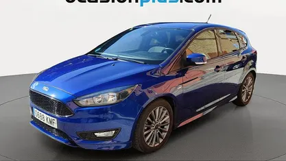 Usado Ford Focus ST-Line 120 CV (88 kW) 2018 Azul Utilitario