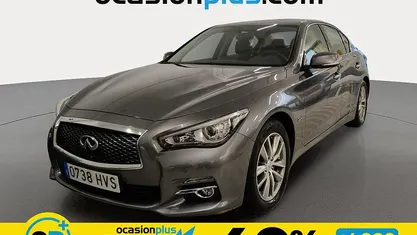 Usado Infiniti Q50 Premium 170 CV (125 kW) 2014 Gris Berlina