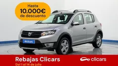 Gris / plata Usado 2014 Dacia Sandero Stepway Utilitario | 9490 € (Precio justo)