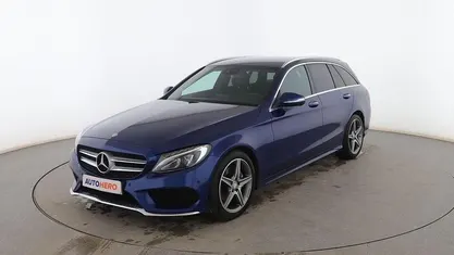 Usado 2015 Mercedes C220 AMG line Familiar | 19.799 € (Precio justo)