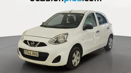 Usado Nissan Micra 80 CV (58 kW) 2014 Blanco Utilitario