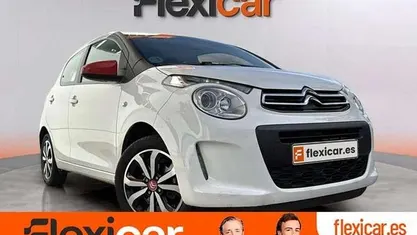 Usado Citroën C1 PureTech 82 CV (60 kW) 2017 Blanco Utilitario