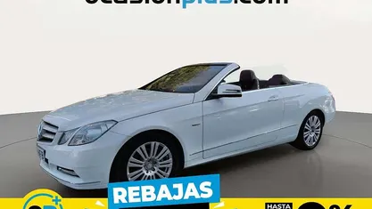 Blanco Usado 2011 Mercedes E200 Avantgarde Descapotable | 16.190 € (Precio justo)