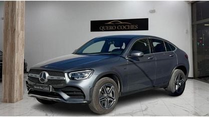 Usado Mercedes GLC300 306 CV (225 kW) 2020 Gris Coupe