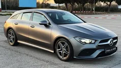 Gris Usado 2022 Mercedes CLA200 Shooting Brake Familiar | 31.500 € (Buen precio)