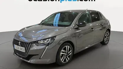 Usado Peugeot 208 Allure 102 CV (75 kW) 2023 Gris Utilitario