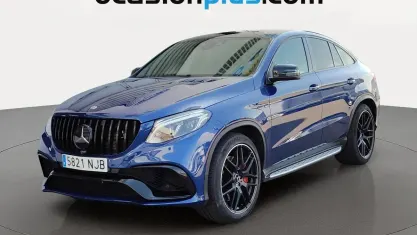 Usado Mercedes S63 AMG AMG 585 CV (430 kW) 2019 Azul Coupe