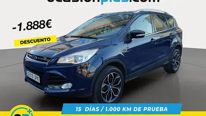 Azul Usado 2016 Ford Kuga Titanium SUV | 13.102 € (Buen precio)