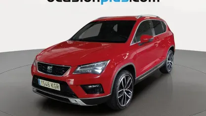 Usado Seat Ateca 4Drive 150 CV (110 kW) 2018 Rojo SUV