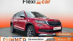 Rojo Usado 2020 Skoda Kodiaq Scout 4x4 SUV | 21.990 € (Precio justo)
