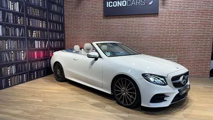 Usado Mercedes E220 194 CV (142 kW) 2018 Blanco Descapotable