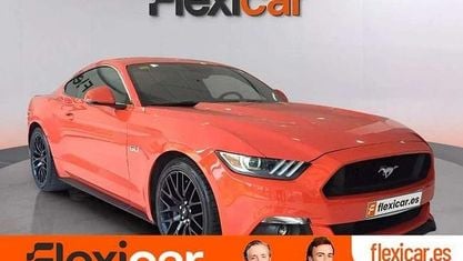 Usado Ford Mustang GT 419 CV (308 kW) 2016 Naranja Coupe