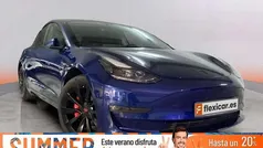 Azul Usado 2022 Tesla Model 3 Performance Berlina | 29.490 € (Buen precio)
