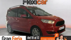 Rojo Usado 2017 Ford Tourneo Courier Sport Monovolumen | 13.990 € (Precio justo)