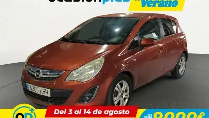 Usado Opel Corsa Expression 86 CV (63 kW) 2013 Naranja Utilitario